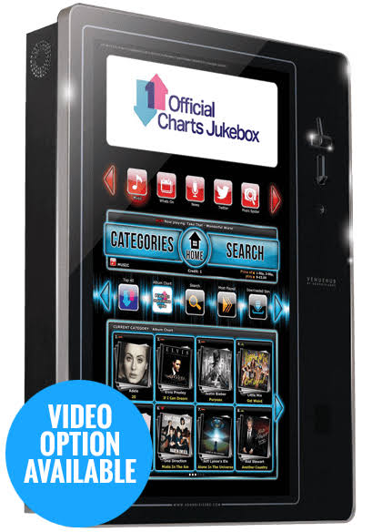 NSM Venue Hub digital jukebox